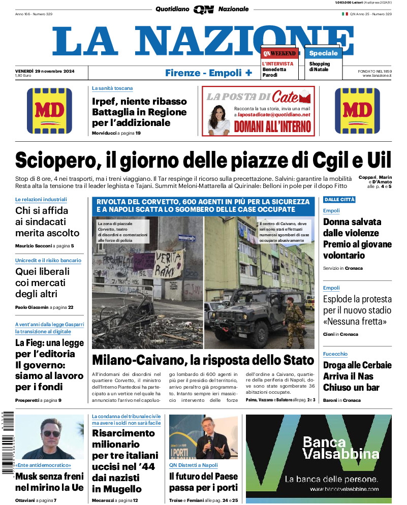 Prima-pagina-la nazione-edizione-di-oggi-20241129